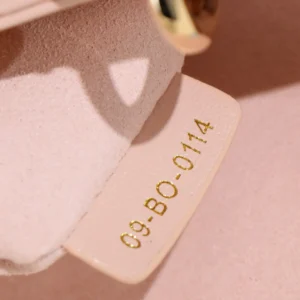 Dior Women Small Lady Dior My ABCDior Bag Blush Cannage Lambskin