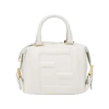 Fendi Women Nappa FF Mini Cube Bag-White 8BS089AQEOF0K7E