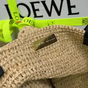 Loewe Women XL Puzzle Fold Tote in Raffia B779Q18X18
