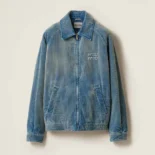 Miu Miu Women Washed Corduroy Blouson Jacket ML1152
