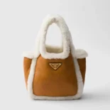 Prada Women Shearling Mini Handbag 1BA349