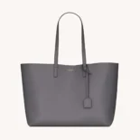Saint Laurent YSL Unisex Shopping Saint Laurent Leather-Grey 600281CSV0J1112