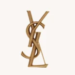 Saint Laurent YSL Women Cassandre Snake Brooch in Metal