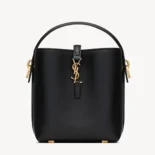 Saint Laurent YSL Women Le 37 Mini in Shiny Leather