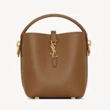 Saint Laurent YSL Women Le 37 Mini in Shiny Leather