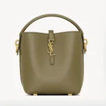 Saint Laurent YSL Women Le 37 Mini in Shiny Leather