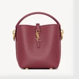 Saint Laurent YSL Women Le 37 Mini in Shiny Leather