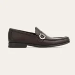 Salvatore Ferragamo Men Moccasin with Gancini Ornament 027963