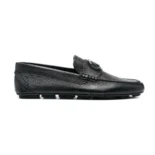 Valentino Men Garavani VLogo Signature Leather Driving Shoes