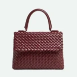 Bottega Veneta Women Patti Shoulder Bag in Padded Intreccio Leather