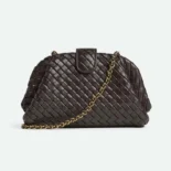 Bottega Veneta Women Small Lauren 1980-Chocolate