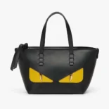 Fendi Women Roll Mini Lunar New Year Black Leather Mini-bag