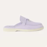 Loro Piana Unisex Babouche Charms Walk Loafers-Purple