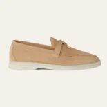 Loro Piana Unisex Summer Charms Walk Loafers-Natural