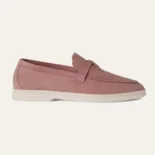 Loro Piana Unisex Summer Charms Walk Loafers-Pink