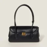Miu Miu Women Leather Shoulder Bag-Black 5BD265