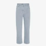 Fendi Women Long Jeans Blue Denim Pants FLP864ASMBF1RX3