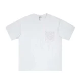Loewe Men Relaxed Fit T-shirt in Cotton-Off-white