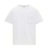 Loewe Men Relaxed Fit T-shirt in Cotton-White