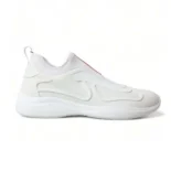 Prada Men Americas Cup Knit Slip-On-White
