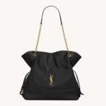 Saint Laurent YSL Women Jamie Shopping in Lambskin-Black 809824AAB323212