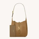 Saint Laurent YSL Women Le 5 à 7 Supple Baby in Suede 8094611U80W3194