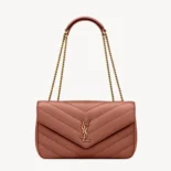 Saint Laurent YSL Women Loulou Medium in Matelasse Lambskin-801439AAEAX5036