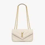 Saint Laurent YSL Women Loulou Small in Matelasse Lambskin