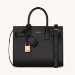Saint Laurent YSL Women Sac De Jour in Smooth Leather-Black