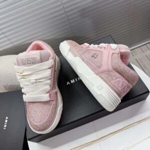Amiri Women Crystal Ma-1 Vintage-Pink AWFOSR1101