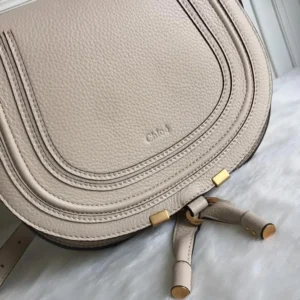 Chloe Women Marcie Small Saddle Bag-Sandy