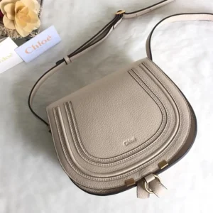 Chloe Women Marcie Small Saddle Bag-Sandy