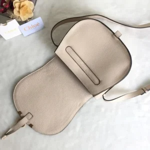 Chloe Women Marcie Small Saddle Bag-Sandy