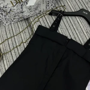 Dior Women Blouse Black Cotton Poplin 521B87A3356_X9000