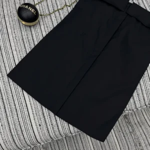 Dior Women Blouse Black Cotton Poplin 521B87A3356_X9000