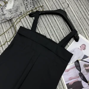 Dior Women Blouse Black Cotton Poplin 521B87A3356_X9000