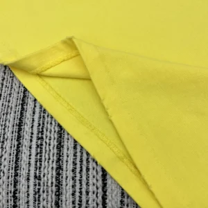DIOR AND HYLTON NEL T-Shirt Relaxed Fit Yellow Cotton Jersey