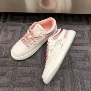 Givenchy Women G Move Sneakers in Mixed Leathers-Pink BE004CE2BY