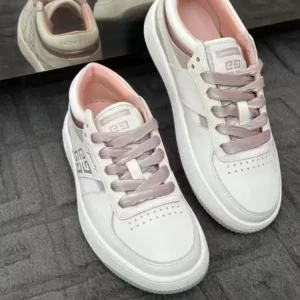 Givenchy Women G Move Sneakers in Mixed Leathers-Pink BE004CE2BY