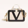 Valentino Women Garavani Viva Superstar Nappa Handbag-White
