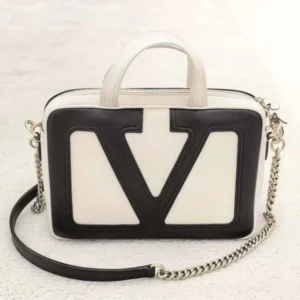 Valentino Women Garavani Viva Superstar Nappa Handbag-White