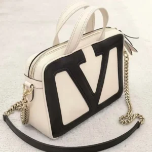 Valentino Women Garavani Viva Superstar Nappa Handbag-White