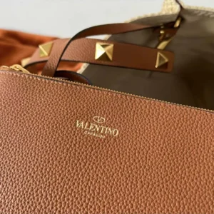 Valentino Women Medium Straw Summer Tote Bag 5W2B0K39YCE