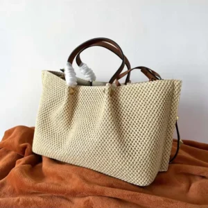 Valentino Women Medium Straw Summer Tote Bag 5W2B0K39YCE