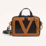 Valentino Women Valentino Garavani Viva Superstar Nappa Handbag-Brown