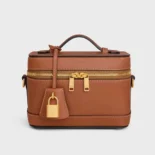 Celine Unisex Vanity in Natural Calfskin-Brown 119463BFN