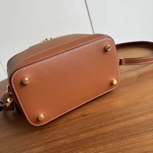 Celine Unisex Vanity in Natural Calfskin-Brown 119463BFN