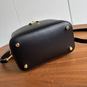 Celine Unisex Vanity in Smooth Satinated Calfskin-Black 119463GG2