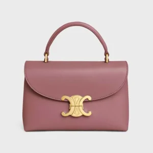 Celine Women Teen Nino Bag in Smooth Satinated Calfskin-Rose