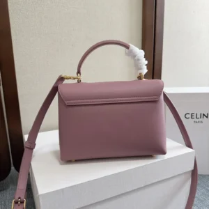 Celine Women Teen Nino Bag in Smooth Satinated Calfskin-Rose